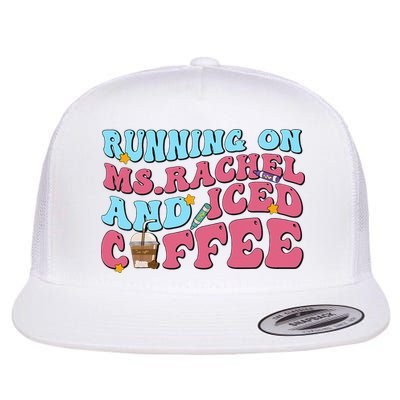Black cat for humor Hiss Off Meow Cat Flatbill Hat