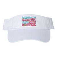 Black cat for humor Hiss Off Meow Cat Valucap Bio-Washed Visor