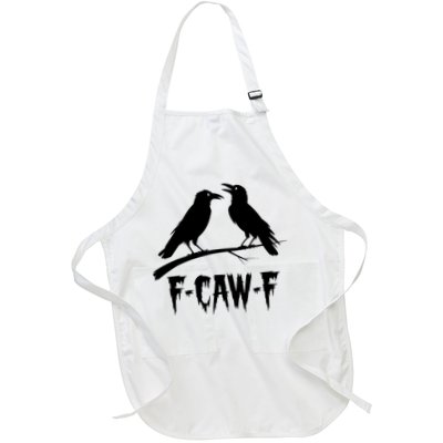 Black Crow, F-Caw-F Funny Black Bird Lover Apron