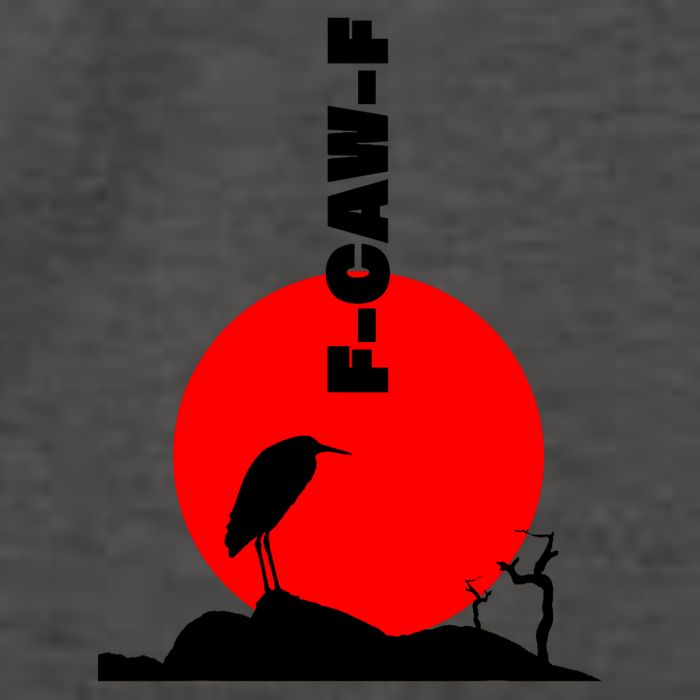 Black Crow F-Caw-F, Black Bird Humor, Funny Sayings Vector Backpack