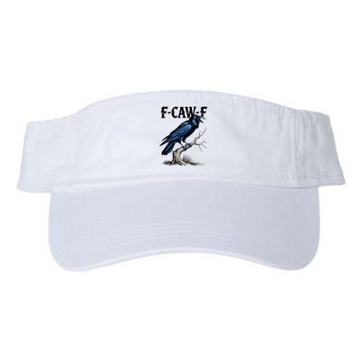 Black Crow, F-Caw-F Funny Black Bird Visor