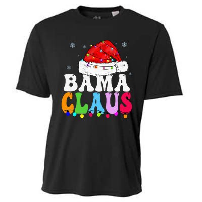 Bama Claus Funny Xmas Family Matching Bama Grandma Christmas Cooling Performance Crew T-Shirt