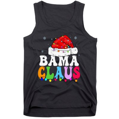 Bama Claus Funny Xmas Family Matching Bama Grandma Christmas Tank Top