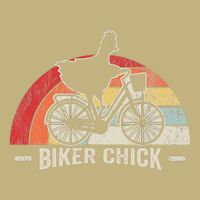 Biker Chick Funny Chicken Bicycle Art Cooling Performance Crew T-Shirt