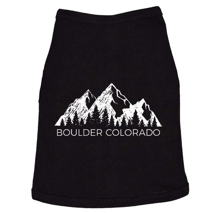 Boulder Colorado For Men Women Boulder Colorado Gift Doggie Tank