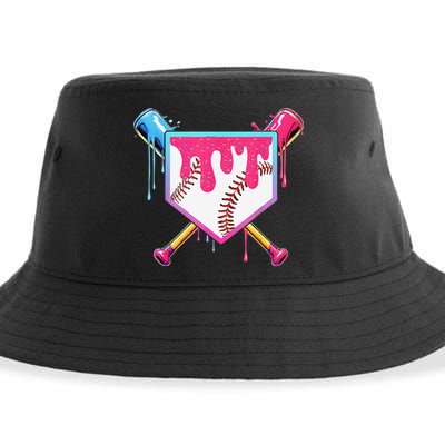 Baseball Cute For Ice Cream Cute Baseball Gift Sustainable Bucket Hat