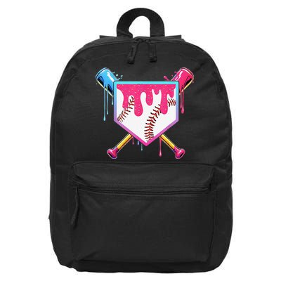 Baseball Cute For Ice Cream Cute Baseball Gift 16 in Basic Backpack