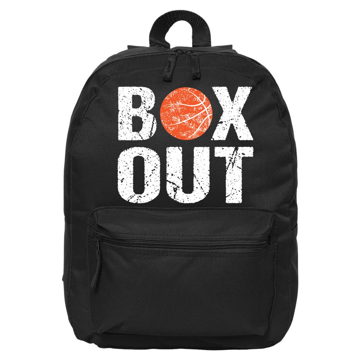 Basketball Coach Funny Coaching Saying Box Out 16 in Basic Backpack