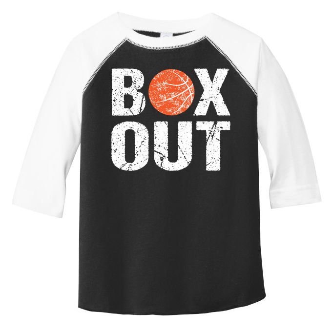 Basketball Coach Funny Coaching Saying Box Out Toddler Fine Jersey T-Shirt