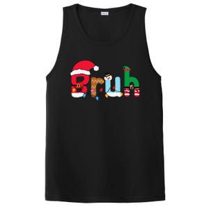 Bruh Christmas For Teen Funny Christmas Bruh PosiCharge Competitor Tank