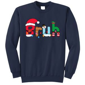 Bruh Christmas For Teen Funny Christmas Bruh Sweatshirt