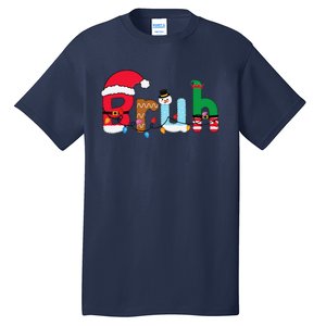 Bruh Christmas For Teen Funny Christmas Bruh Tall T-Shirt