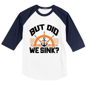 Boat Captain For Boater Wo Cool Boating Baseball Sleeve Shirt