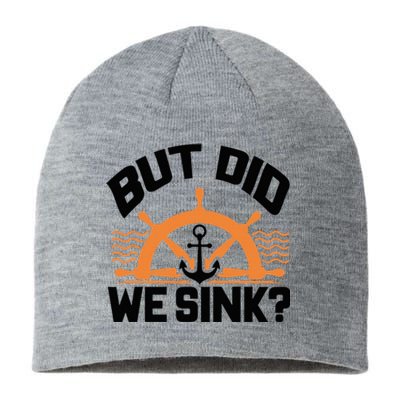 Boat Captain For Boater Wo Cool Boating Sustainable Beanie