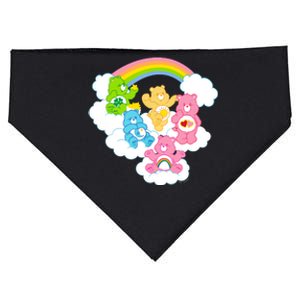 Bears Cheer Funshine Bedtime Cloudy Rainbow Group USA-Made Doggie Bandana