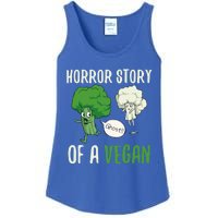 Broccoli Cauliflower Ghost Horror Story Of A Vegan Halloween Cool Gift Ladies Essential Tank