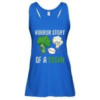 Broccoli Cauliflower Ghost Horror Story Of A Vegan Halloween Cool Gift Ladies Essential Flowy Tank