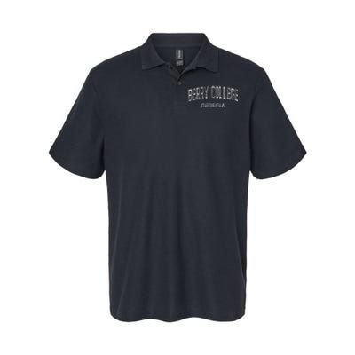 Berry College Georgia Retro Athletic Sports Softstyle Adult Sport Polo