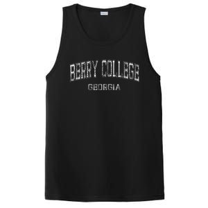 Berry College Georgia Retro Athletic Sports PosiCharge Competitor Tank