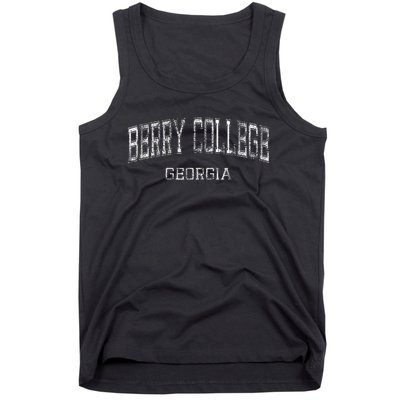 Berry College Georgia Retro Athletic Sports Tank Top