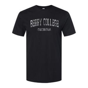 Berry College Georgia Retro Athletic Sports Softstyle CVC T-Shirt