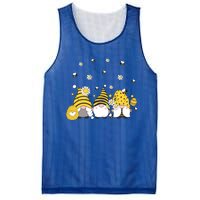 Bees Cute Gnomes Beekeeper Yellow Sunflower Funny Gift Mesh Reversible Basketball Jersey Tank