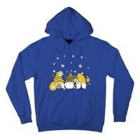 Bees Cute Gnomes Beekeeper Yellow Sunflower Funny Gift Tall Hoodie