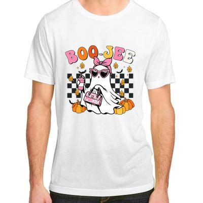 Boojee Cute Ghost Coffee Funny Halloween Adult ChromaSoft Performance T-Shirt