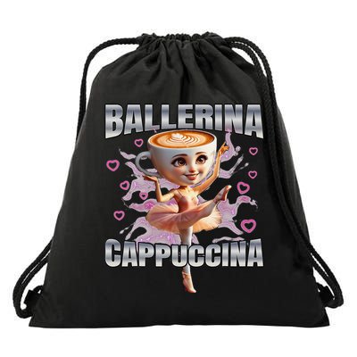 Ballerina Cappuccino Gift Drawstring Bag