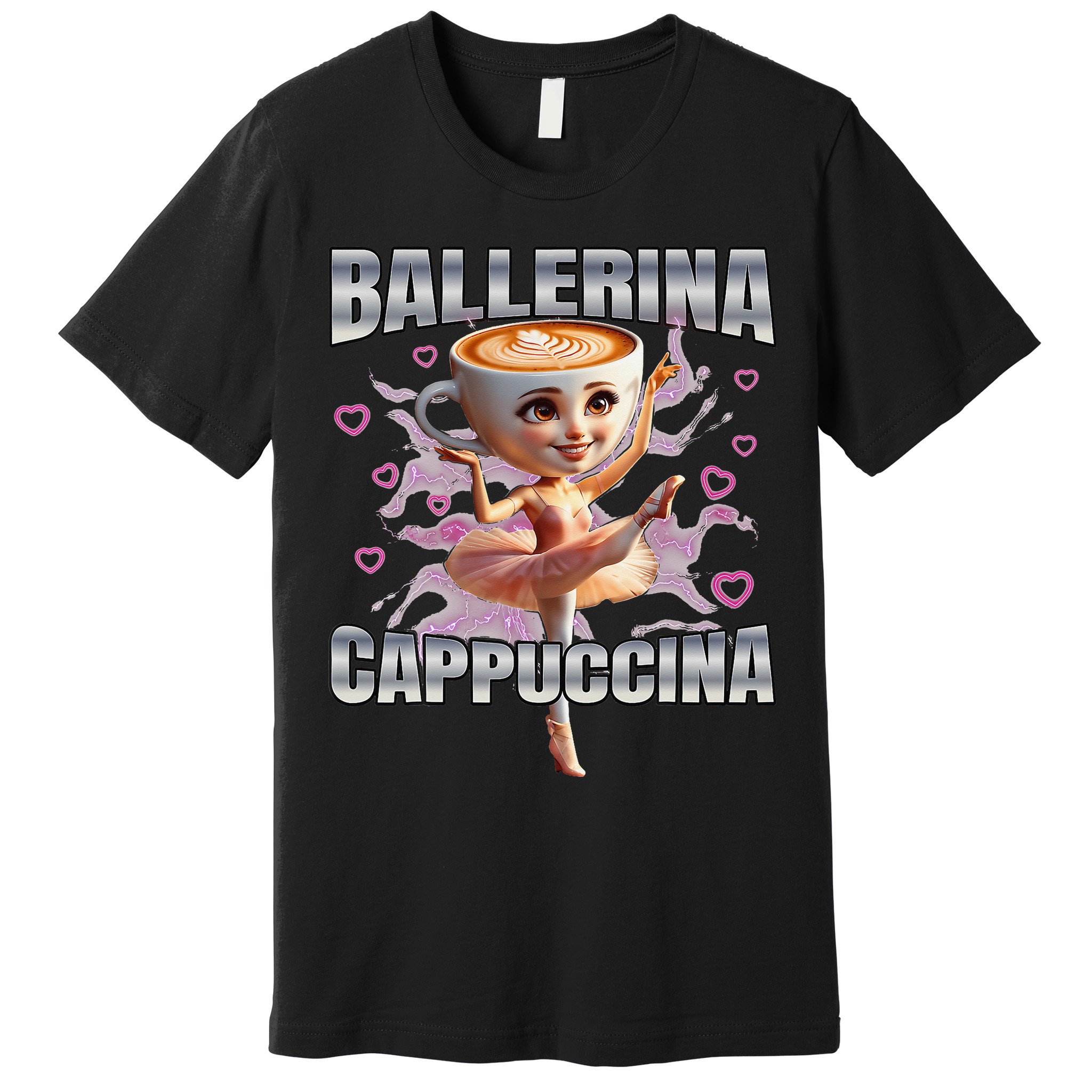 Ballerina Cappuccino Gift Premium T-Shirt