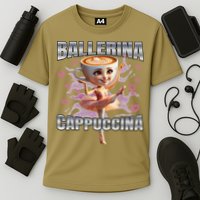 Ballerina Cappuccino Gift Cooling Performance Crew T-Shirt