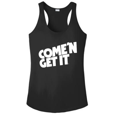 Brothers Comen Get It Ladies PosiCharge Competitor Racerback Tank