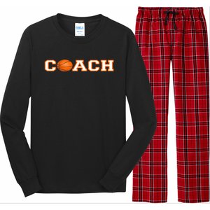 Basketball Coach Gift Long Sleeve Pajama Set