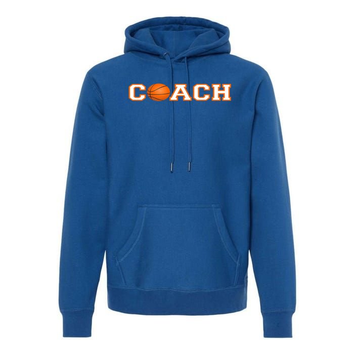 Basketball Coach Gift Premium Hoodie