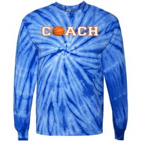 Basketball Coach Gift Tie-Dye Long Sleeve Shirt