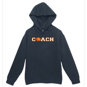 Basketball Coach Gift Urban Pullover Hoodie