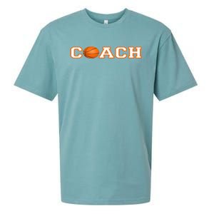 Basketball Coach Gift Sueded Cloud Jersey T-Shirt