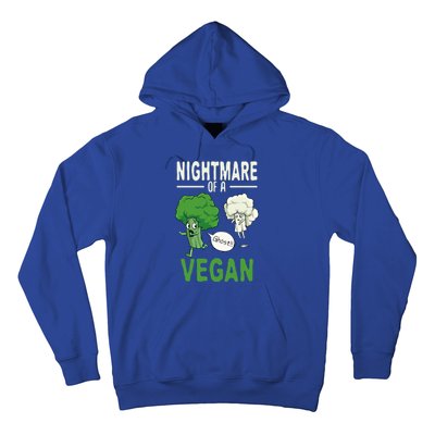 Broccoli Cauliflower Ghost Nightmare Of A Vegan Halloween Gift Hoodie