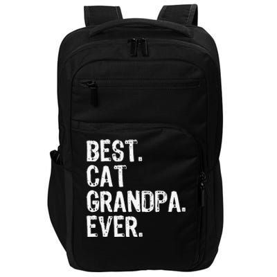 Best Cat Grandpa Ever Funny Cool Impact Tech Backpack