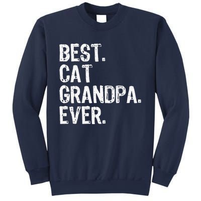 Best Cat Grandpa Ever Funny Cool Sweatshirt