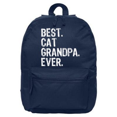 Best Cat Grandpa Ever Funny Cool 16 in Basic Backpack