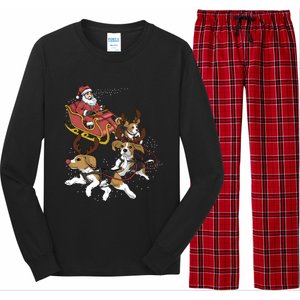 Beagle Christmas Gift Long Sleeve Pajama Set