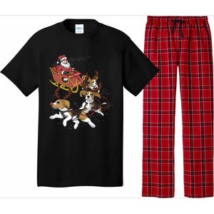 Beagle Christmas Gift Pajama Set