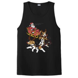 Beagle Christmas Gift PosiCharge Competitor Tank