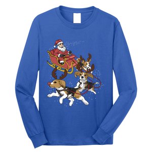 Beagle Christmas Gift Long Sleeve Shirt