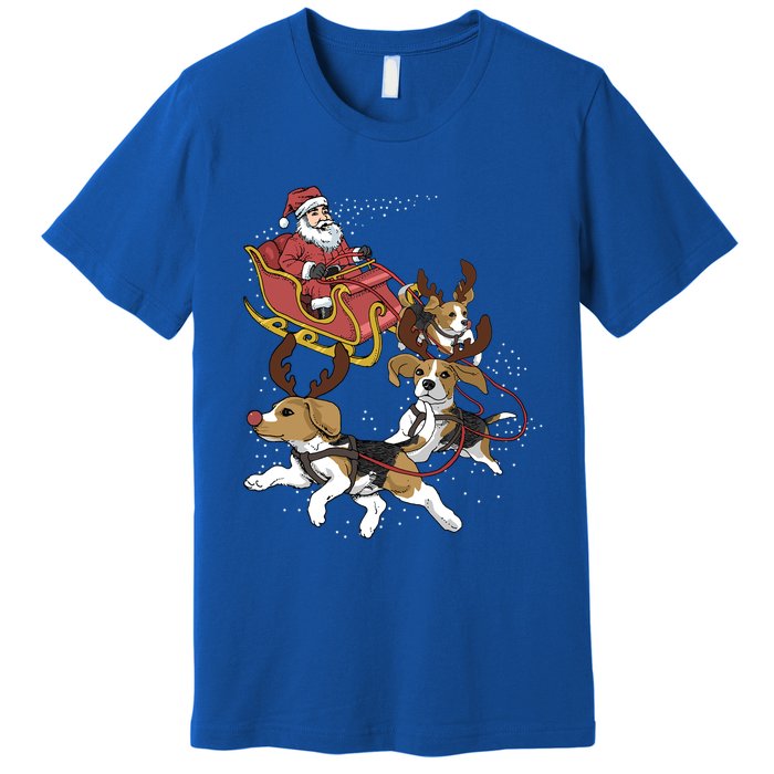 Beagle Christmas Gift Premium T-Shirt