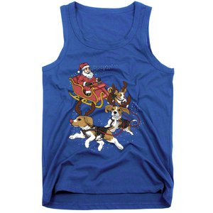 Beagle Christmas Gift Tank Top