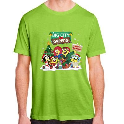 Big City Greens Merry Christmas Holiday Season Adult ChromaSoft Performance T-Shirt