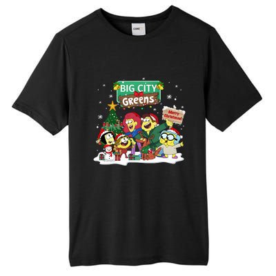 Big City Greens Merry Christmas Holiday Season Tall Fusion ChromaSoft Performance T-Shirt