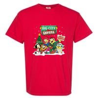 Big City Greens Merry Christmas Holiday Season Garment-Dyed Heavyweight T-Shirt